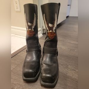 Harley Davidson vintage leather boots